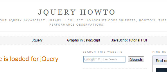 jQuery How To